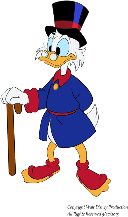 Scrooge Mcduck By Ferryqueen - Scrooge Mcduck Png (914x1494)