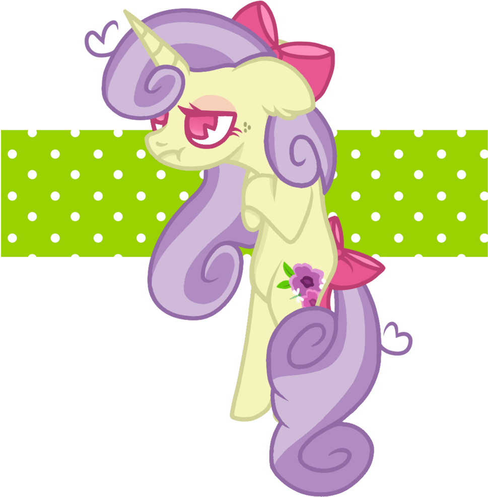 Chococakebabe, Bow, Female, Hair Bow, Mare, Oc, Oc - Cartoon (1033x1024)