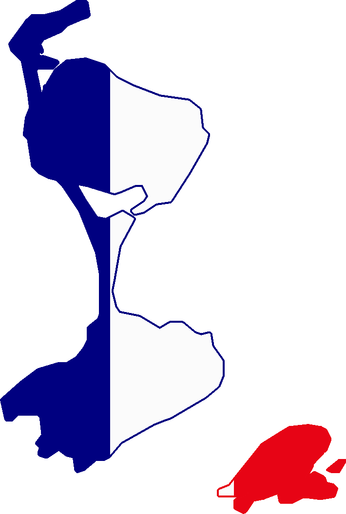 Flag Map Of Saint Pierre Et Miquelon - Flag Map Of Saint Pierre Et Miquelon (710x1056)