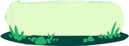 Cartoon Green Meadow Border - Lawn (600x500)