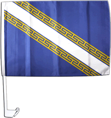 France Champagne-ardenne Car Flag - Champagne-ardenne Flag 5ft X 3ft French Region France (400x412)