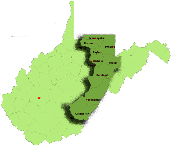 West Virginia State Senate Map (598x522)