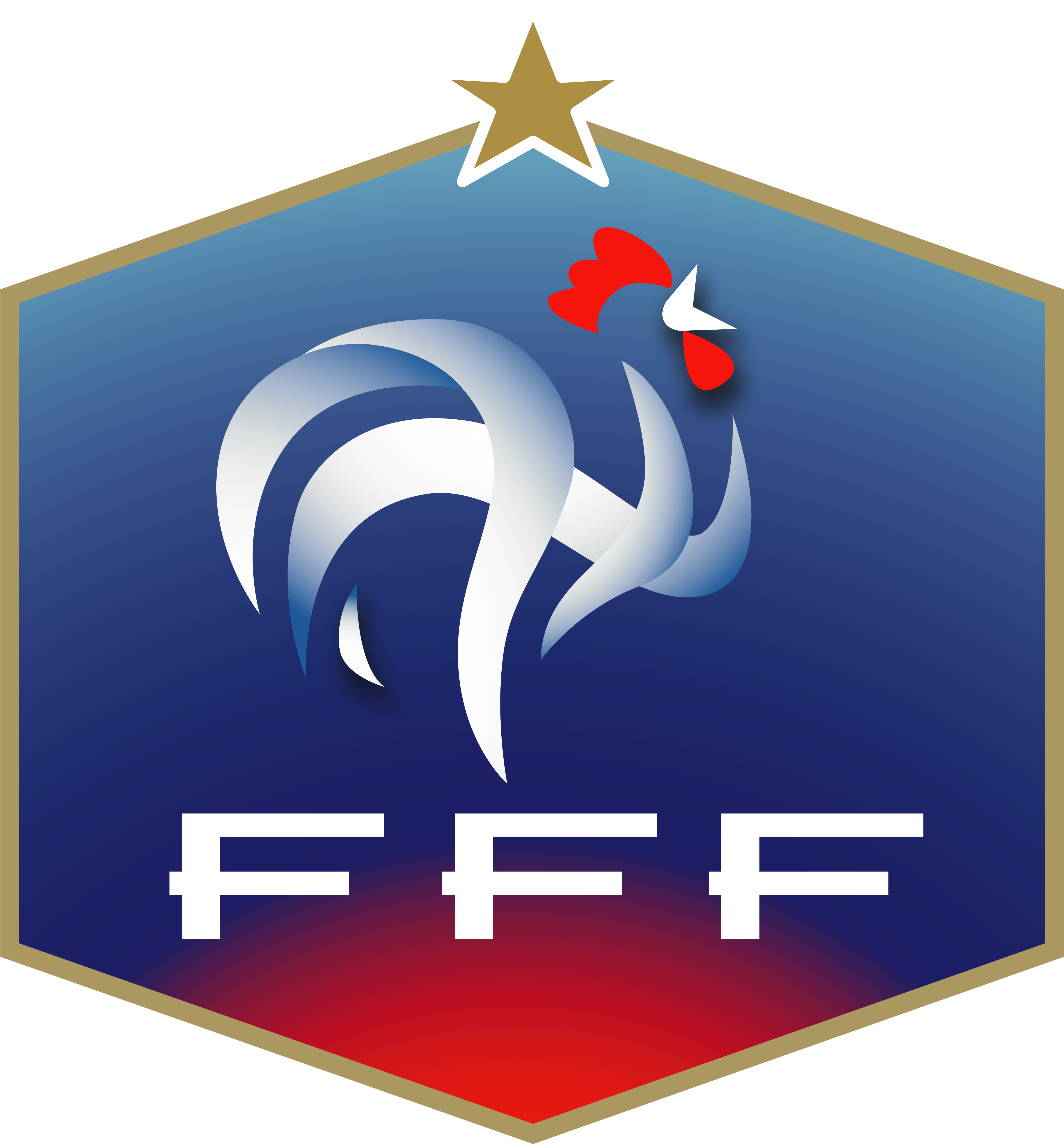 France National Football Team Logo, Crest - Dream League Soccer Logo France (4623x5000)