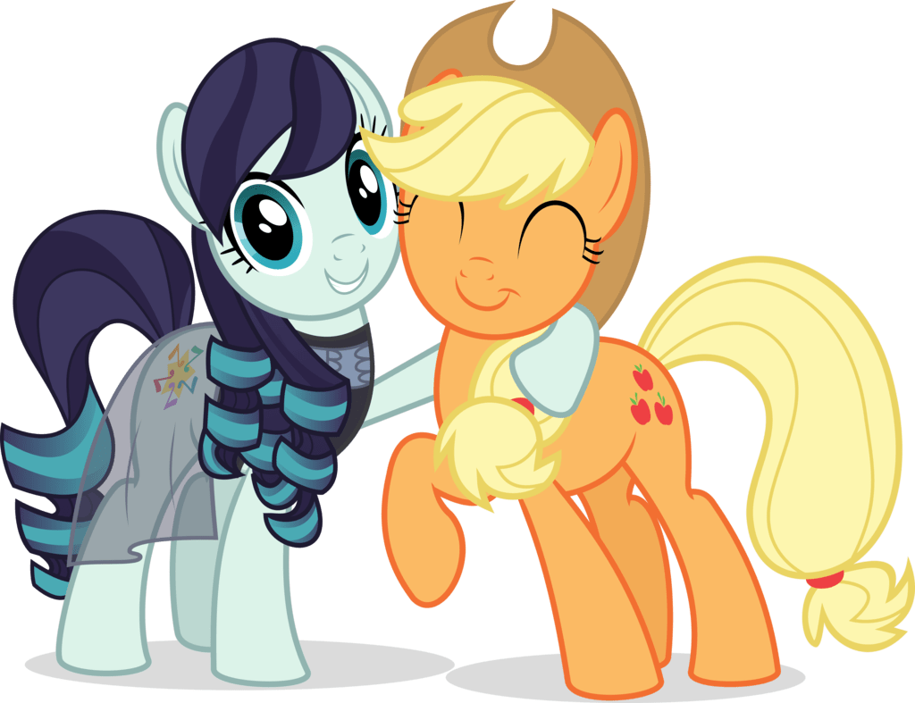 My Little Pony Rara And Applejack (1024x787)