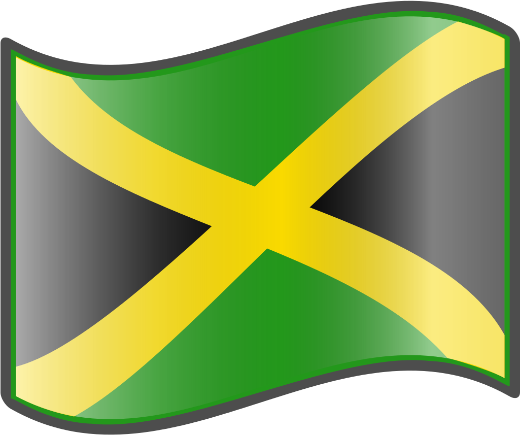 Coloring Pages Mesmerizing Picture Of Jamaican Flag - Jamaican Flag Clipart (1024x1024)