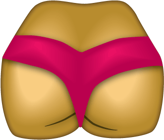 Big Freedia Keeps Her Booty In Place O Production Company - Big Ass Emoji (400x400)