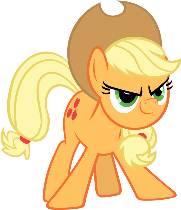 Applejack É Uma Pônei Terrestre Fêmea E Uma Das Personagens - Applejack Element Of Harmony (850x939)