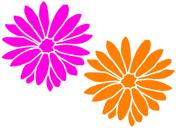 Dahlia Flower Art Png Vector (600x435)