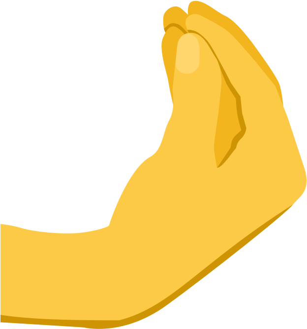Hand Emoji Clipart Fire Emoji - Italian Hand Emoji Png (630x688)
