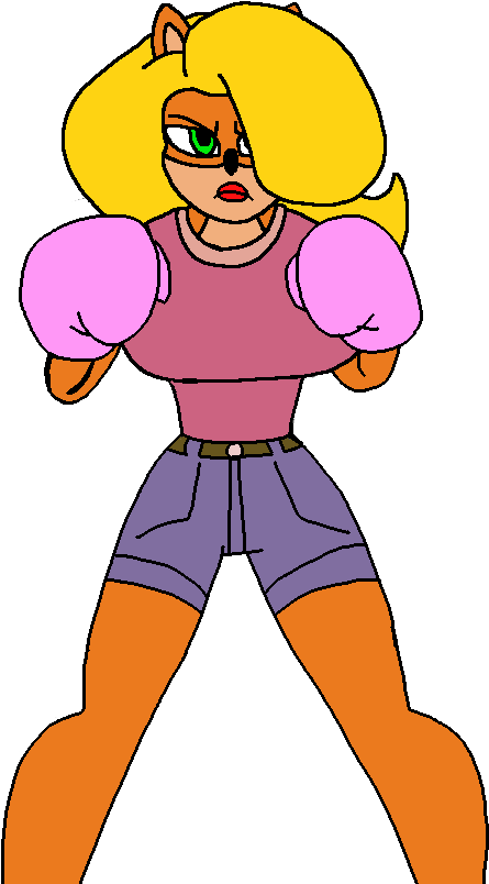 Boxer Tawna Bandicoot By Crosserdog1 - Manga (909x879)