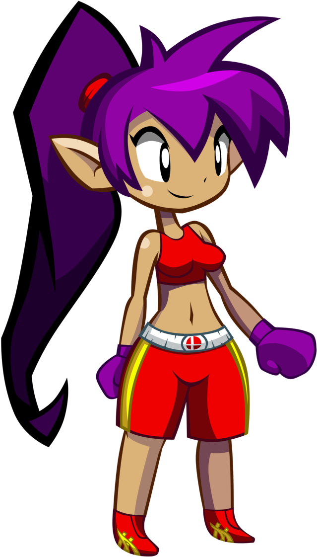 Boxer Shantae By Bluesupersonic - Shantae Half Genie Hero Beach Costume (677x1180)