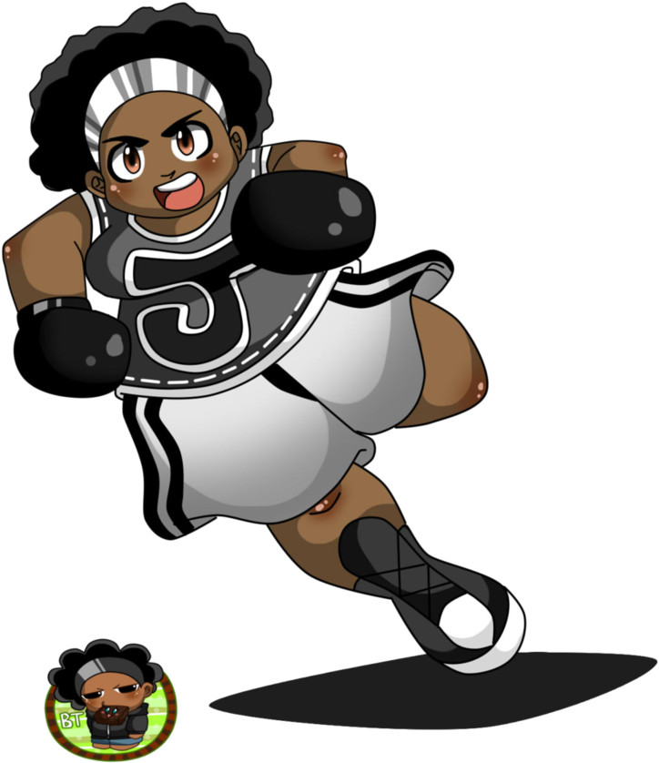 Jazzy Boxer Ver - Cartoon (836x955)