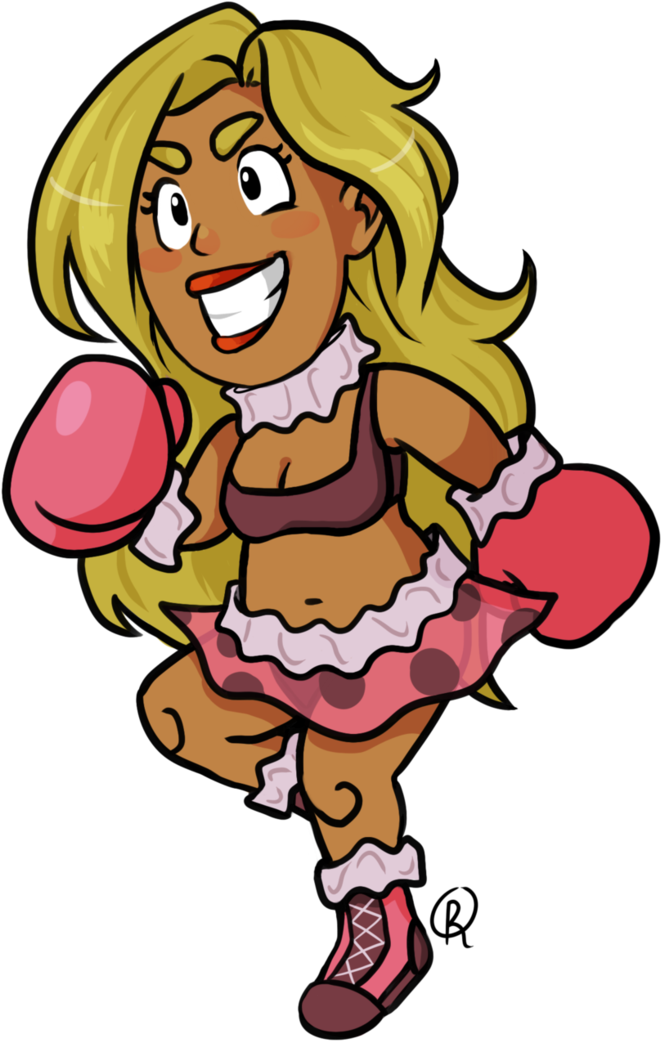 Carmen The Boxer By Ressq - Cartoon (736x1085)