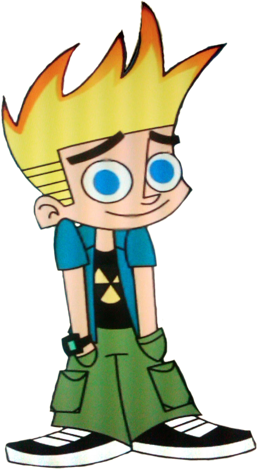Cartoon Characters Johny Png Image - Johnny Test (883x1600)