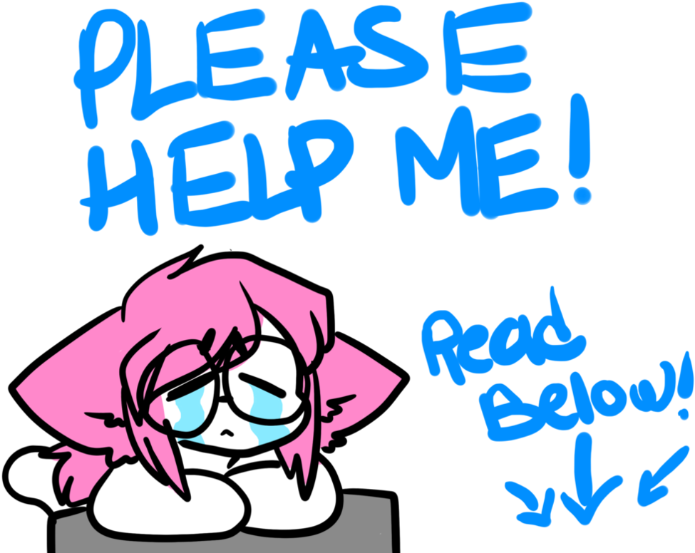 Please Help, Im Broke By Ngyesh - Cartoon (1020x783)