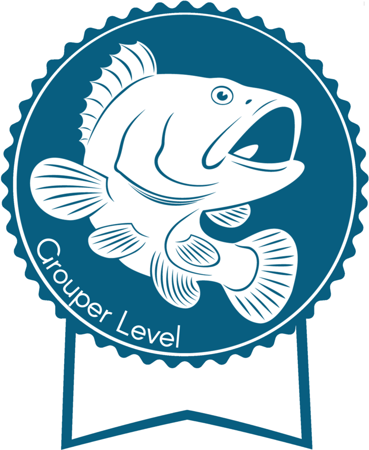 Grouper Level - 'one Amazing Year' 1st Anniversary Card (1000x1000)