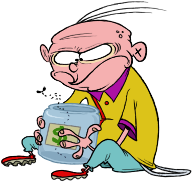 Broke By Brah-j - Cartoon (397x377)