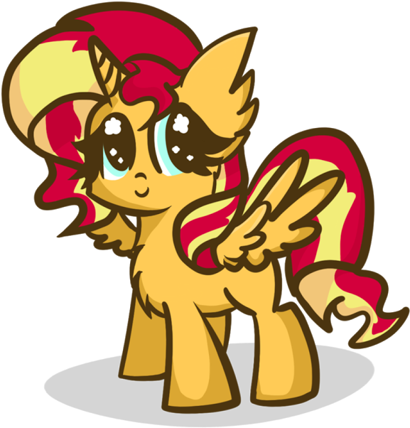 My Little Pony - Cute My Little Pony Sunset Shimmer (640x640)
