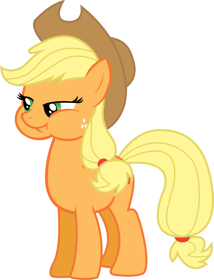 Applejack - Applejack Scared (900x1180)