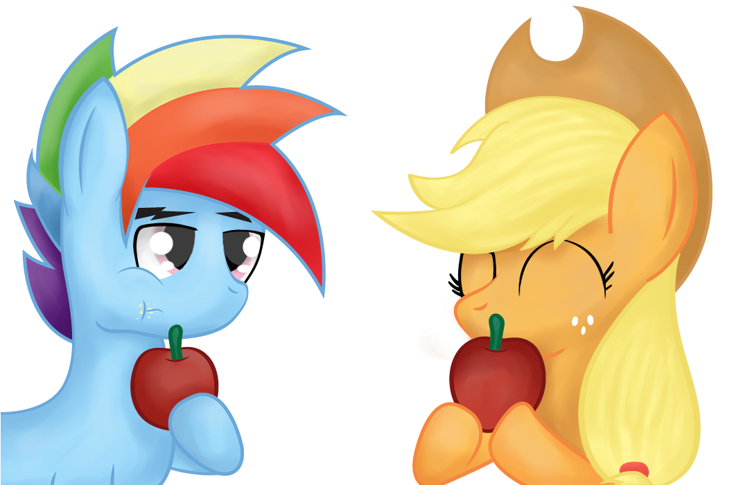 Appledash, Applejack, Artist - Apple (1100x700)