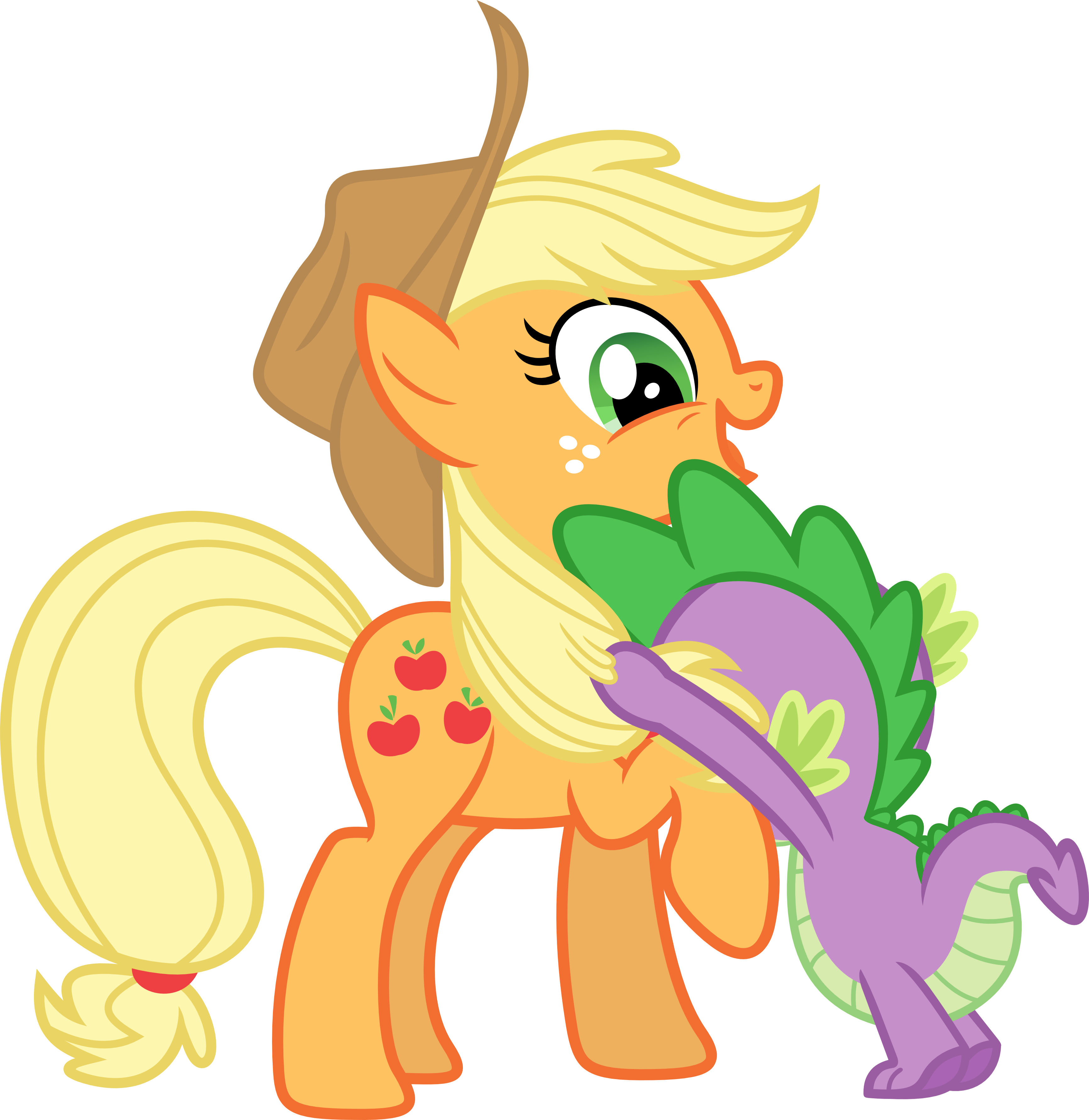 I Love You, Applejack By Porygon2z - Comics (3463x3560)