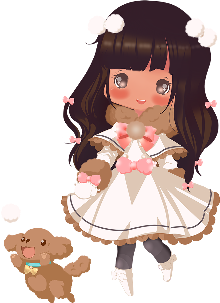 Caso Você Queira A Bonequinha Com O Cachorrinho - Mangaka (733x1000)