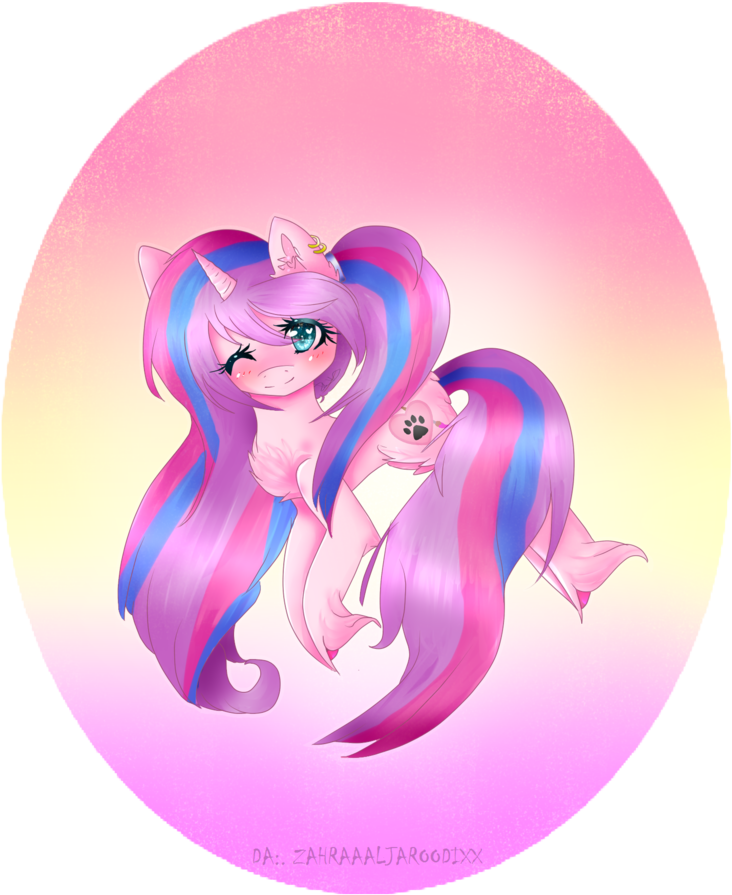 Zahraaaljaroodixx At Rose Pink - Illustration (1024x1024)