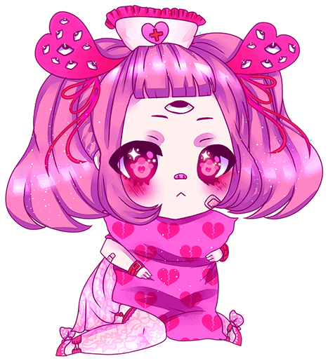 Pillow Chibi - Pillow Chibi (500x563)