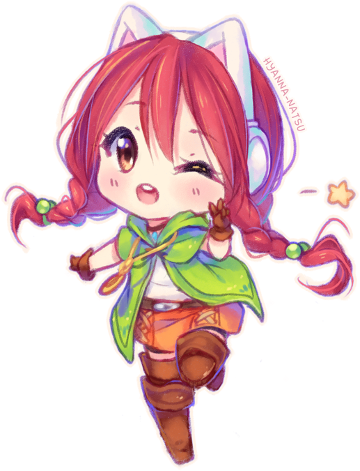 Sweet Linkle Dovah By Hyanna-natsu - Hyanna Natsu Chibi (526x700)