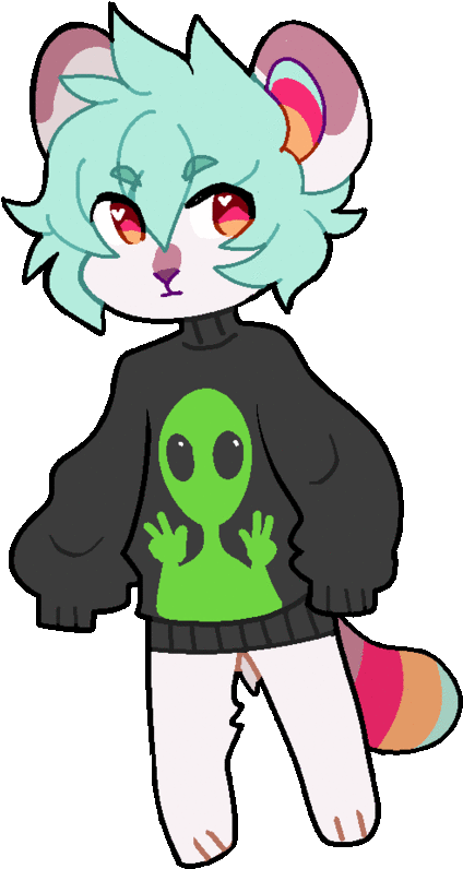Ych Sweater Chibi Open [gif] Still Taking These By - Chibi (560x873)