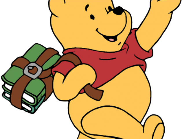 Winnie The Pooh Clipart School - Clip Art (640x480)