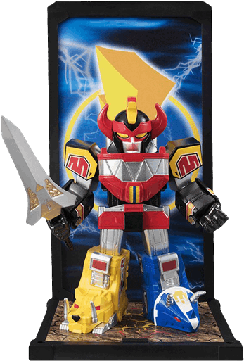 Mighty Morphin' Power Rangers - Megazord (power Rangers) Bandai Tamashii Nations Buddies (600x600)