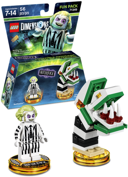 The Expansion Packs For Lego Dimensions Continue To - Beetlejuice Lego Dimensions Fun Pack (755x755)