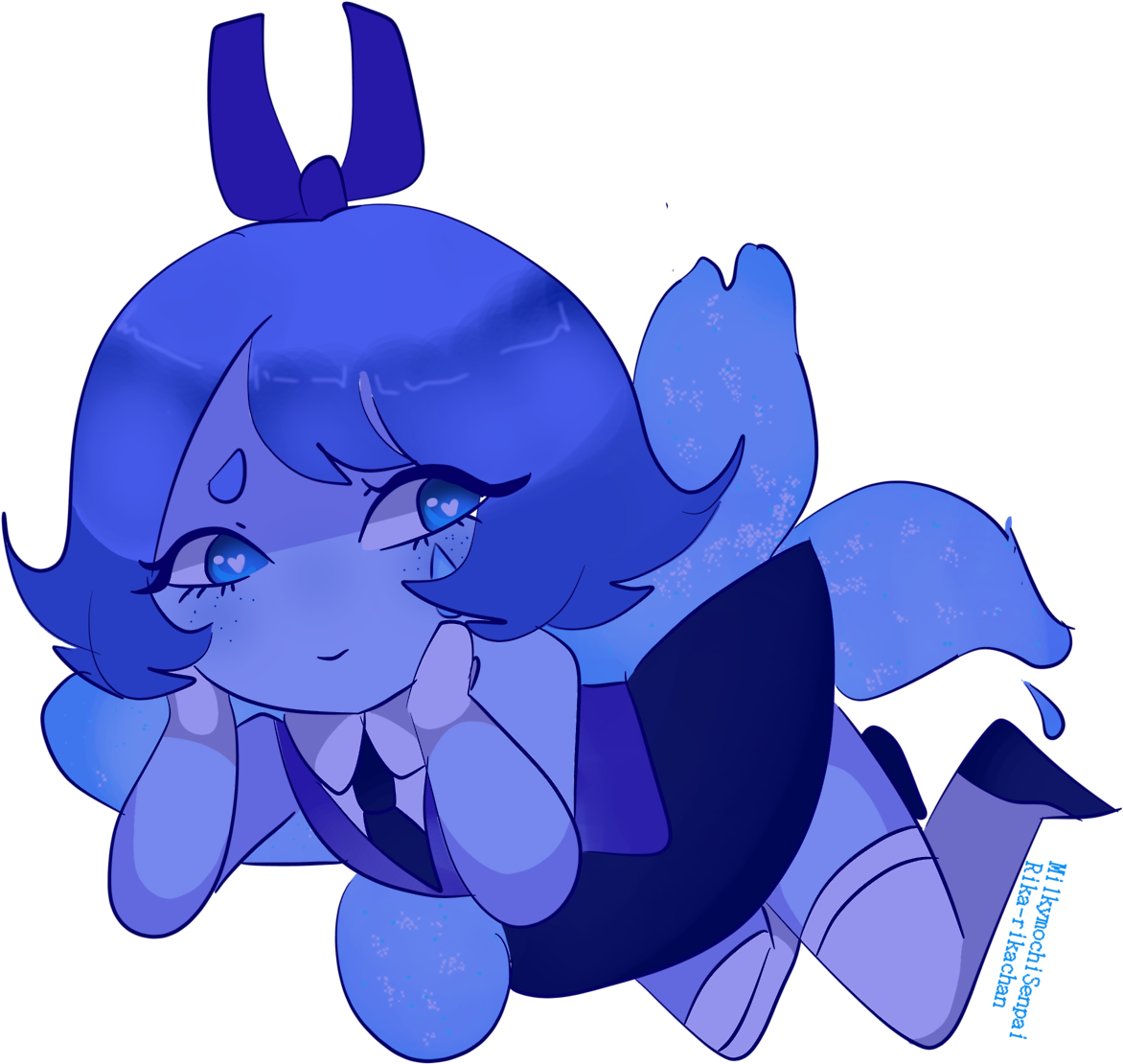 I Really Hope We'll Get To Know Aquamarine More, I - Cartoon (1280x1220)