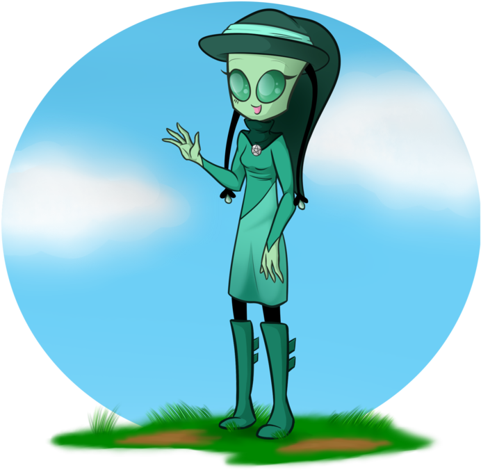 A Friendly Witch By Silentrisingsun - Icon (800x800)