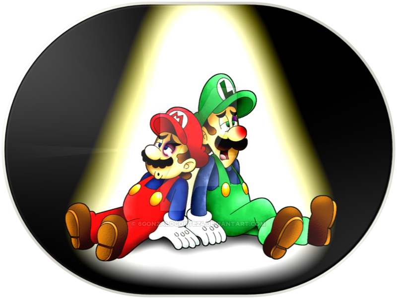 By 6gonzalocortez4 - Paper Mario Game Over Png (800x603)