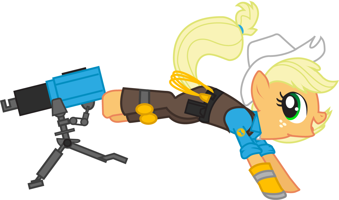 Applejack Engineer By Smashinator Applejack Engineer - Tf2 Applejack Engineer (1318x777)