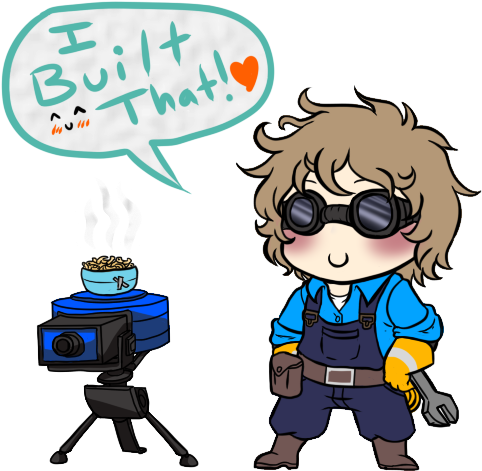 [ga] Happy Engineer Alamos By Hakadirune - Cartoon (512x512)