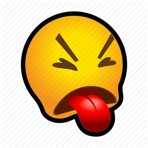 Clipart Of Disgusted Emoji Vector Icon K50532444 - Disgusted Face Clipart (512x512)