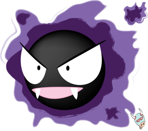 Well You Can Complete Your Math Worksheet, Hide It - Gastly Png (600x532)