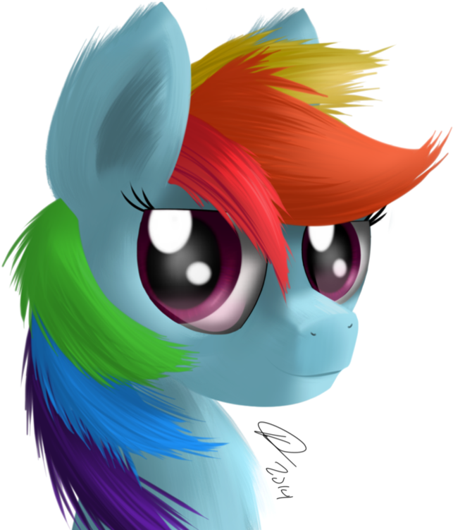 Bed Hair By Raindashdragon - Cartoon (1022x781)