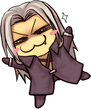 Programador Principal Animador Modelador 3d Músico - Sephiroth Final Fantasy 7 (378x450)