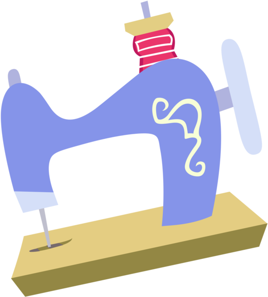 Sew N Sow By Durpy - My Little Pony Sewing Cutie Mark (979x816)