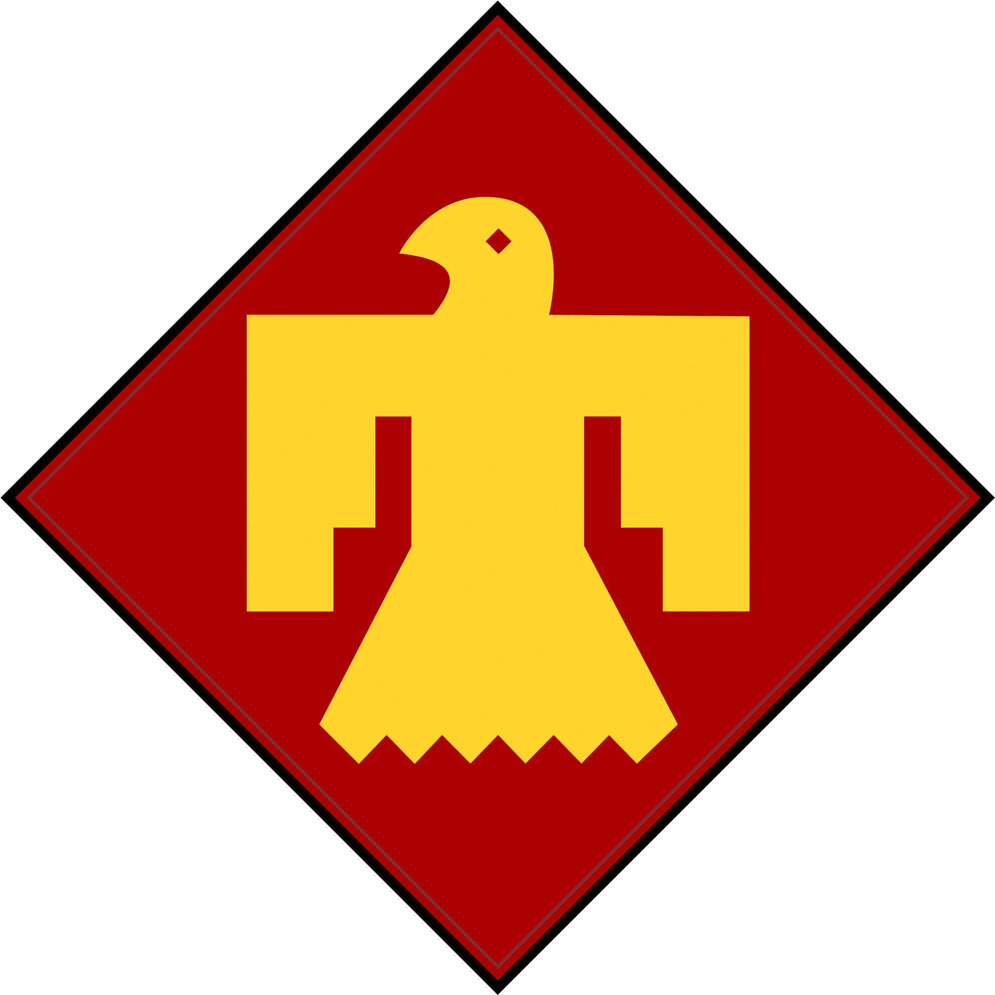 45th Infantry Insignia - Army National Guard Oklahoma (2000x2000)