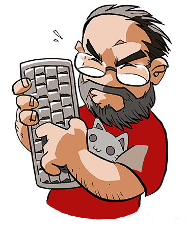 Programador Y Hombre Del Renacimiento - Cartoon (370x450)