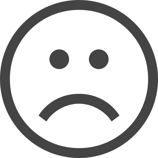 Frown Face Free Icon - Emoticon Guiño Para Colorear (512x512)