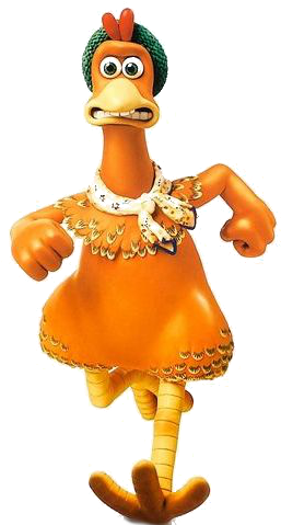 Ante Esta Situación, El Escritor, Programador Y Compositor - Chicken Run Main Character (278x478)