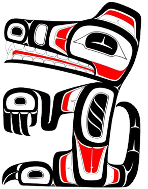 Wolf Haida Photo Haidawolf-1 - Wolf Native American Totem (320x393)