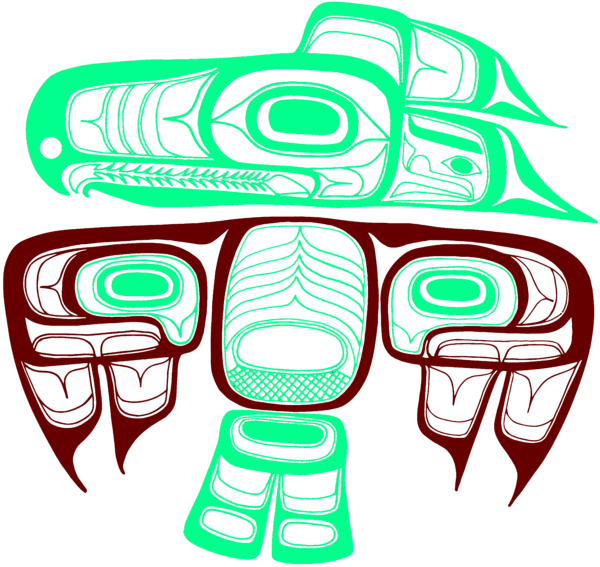 Click And Drag To Re-position The Image, If Desired - Native Americans Symbol Thunder Bird (600x567)