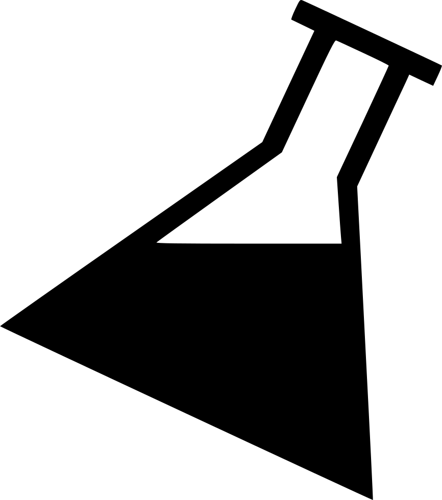 Png File - Erlenmeyer Flask (866x980)